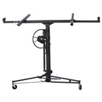 Drywall Panel Hoist Drywall Lift Rolling Panel Hoist Jack Lifter 16ft Black Color,Send Goods from Local Warehouse,Fast delivery