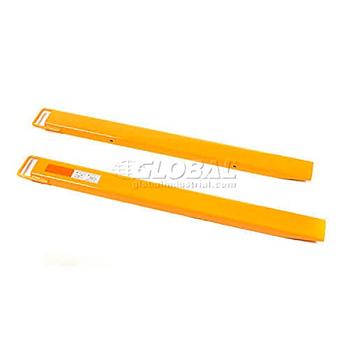 GLOBAL INDUSTRIAL 5 inchW x 96 inchL Forklift Fork Tine Extension - 1 Pair