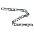 1DJU4 Straight Chain,Crbn Steel,20'L,2,650 lb Fits/Intended for DAYTON 1DJU4