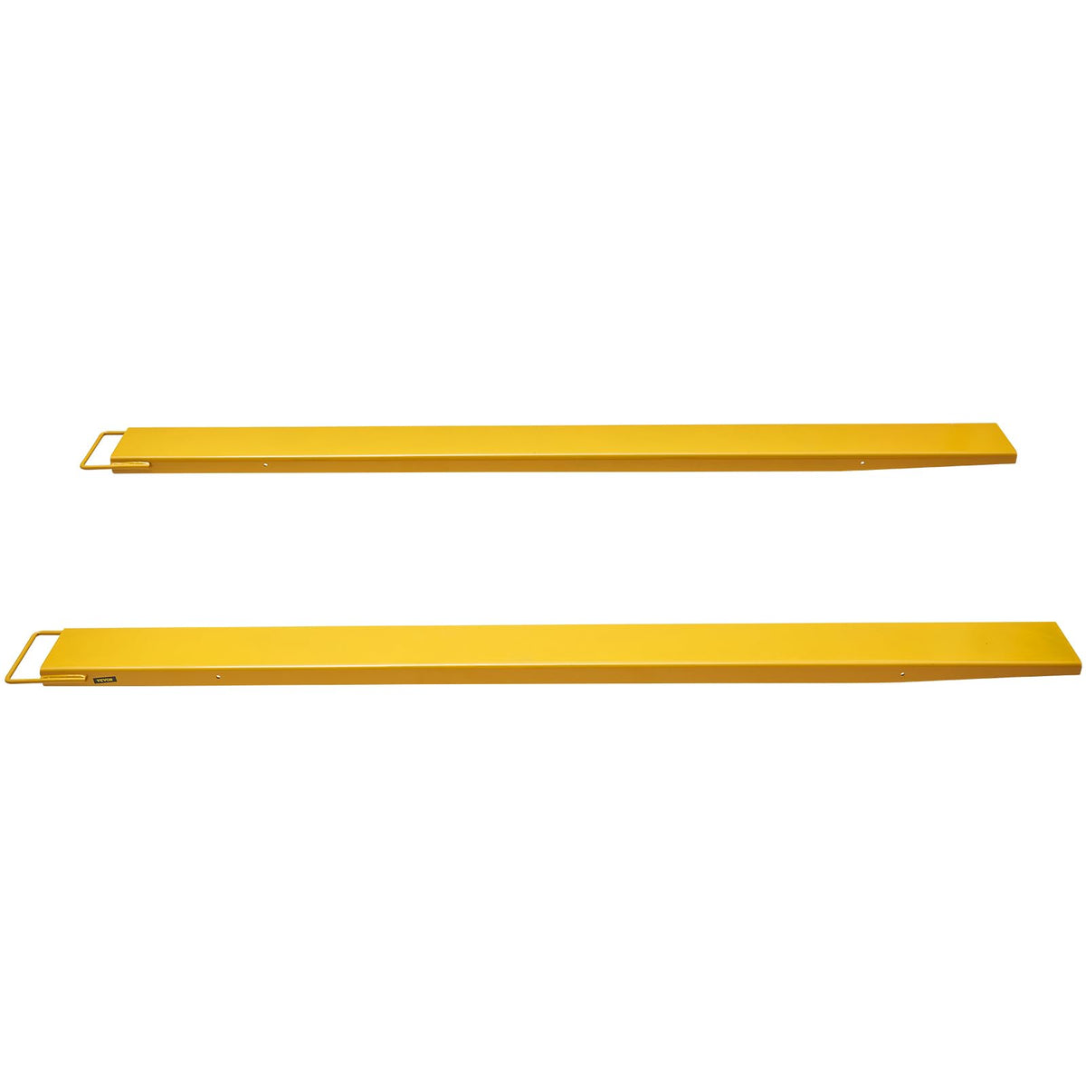 VEVOR Forklift Extensions, 96 Inch Pallet Fork Extensions 4.5 Inch Width, Heavy Duty Fork Extensions for Forklifts, 1 Pair Forklift Extensions for Forklift Truck