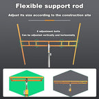 Drywall Lift Hoist - Easy Operation, Stable & Durable for Construction, Home Renovation, Hotel Decoration - Heavy Duty Panel Lifter Tool