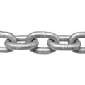 Proof Coil Chain Grade 30, Zinc Plated, Hot Galvanized Steel - 1/4" x 100'