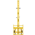 Drywall Lift, 150LBS Heavy Duty Sheetrock Lift with Rolling Caster Wheels