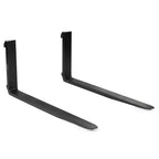 Titan Attachments 42in Pallet Fork Blades, 4,000 LB Load Capacity, Class II Forklift Blades