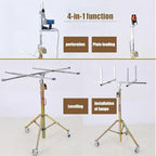 Plasterboard Lifter, Heavy Duty Drywall Lift Hoist Tool, for Construction/Industrial/Business