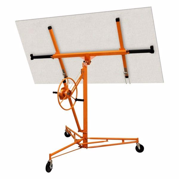 16FT Drywall Lifter Panel Hoist Jack 150lbs Steel Construction