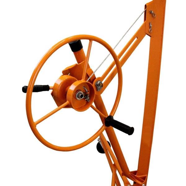 16FT Drywall Lifter Panel Hoist Jack 150lbs Steel Construction