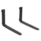 Titan Attachments 42in Pallet Fork Blades, 4,000 LB Load Capacity, Class II Forklift Blades