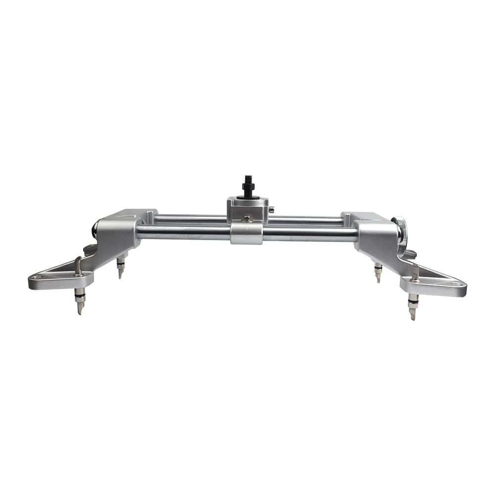 4-Piece, Car Wheel Alignment Tool Clamp, 3D Display, Wheel Alignment Balancing Tools, Wheel Clamp, Fits 11-24-Inch Rims