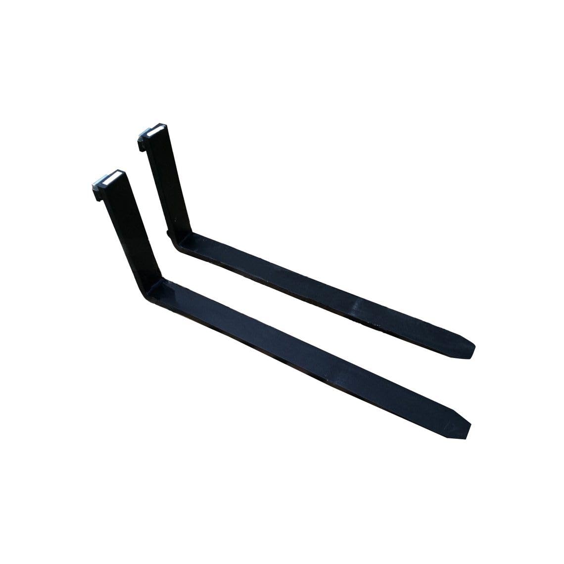 Titan Attachments 42in Pallet Fork Blades, 4,000 LB Load Capacity, Class II Forklift Blades
