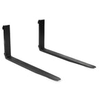 Titan Attachments 42in Pallet Fork Blades, 4,000 LB Load Capacity, Class II Forklift Blades