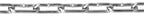 Campbell 0330126 Low Carbon Steel Straight Link Coil Chain in Square Pail, Zinc Plated, #1 Trade, 0.16" Diameter, 350' Length, 370 lbs Load Capacity