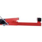 Drywall Lift Panel 11' Lift Drywall Panel Hoist Jack Lifter, RED+BLACK