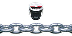 Campbell Chain 1/4 in. Oval Link Carbon Steel Proof Coil Chain 1/4 in. Dia. x 141 ft. L - Total Qty: 1