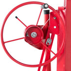 Sheetrock Lift Drywall Lift, 11ft Drywall Rolling Lifter Panel, 150lb Panel Hoist Jack Tool, Drywall Lifting Construction Tools with Adjustable Telescopic Arm & 3 Lockable Wheels (Red)