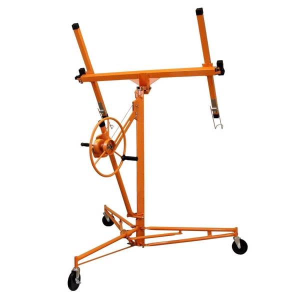 16FT Drywall Lifter Panel Hoist Jack 150lbs Steel Construction