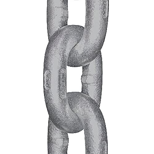 Peerless Grade 100 3/8" Silver Shield 15 Foot Chain. Working Load Limit 8800 lbs