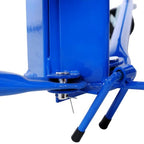 ZenithX Drywall Panel Hoist Drywall Lift Rolling Panel Hoist Jack Lifter 16ft Blue Color