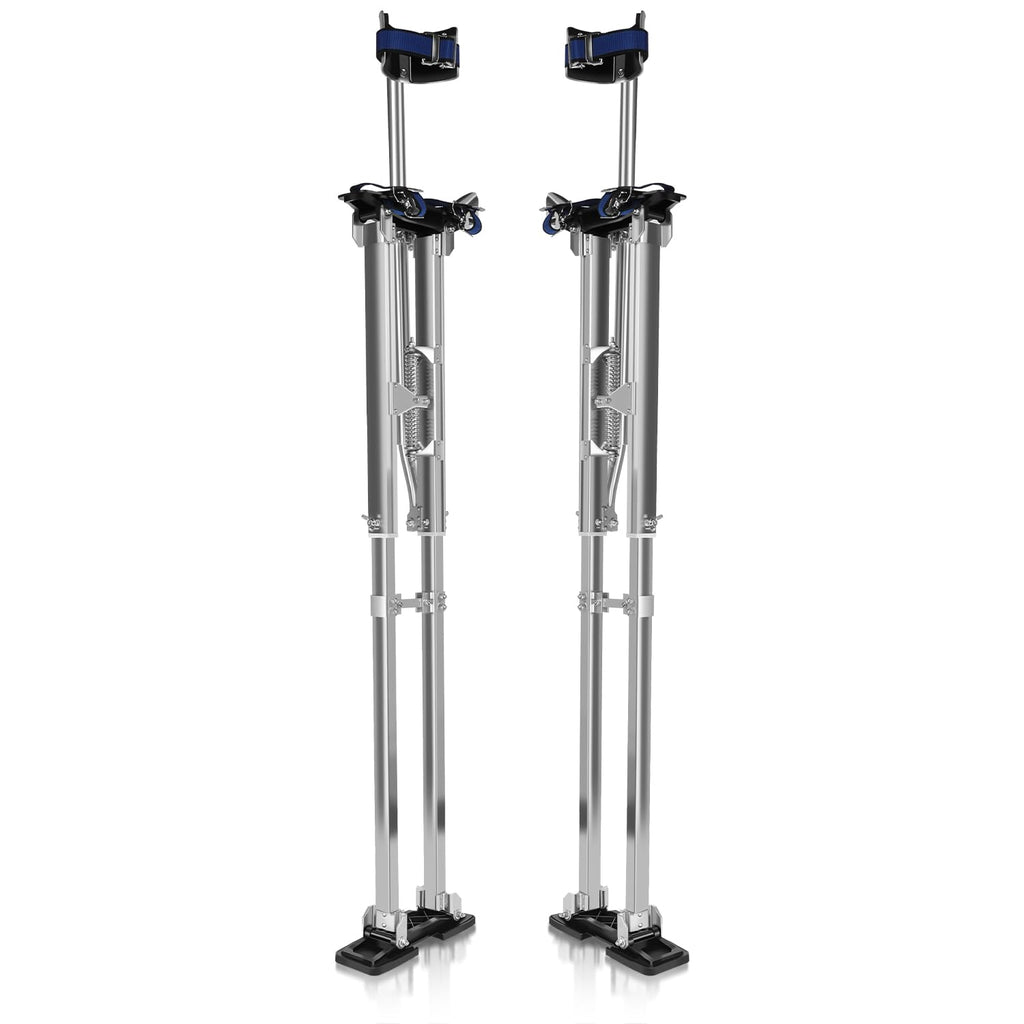 Drywall Stilts, 48"-64" Stilts Heights Adjustable Aluminum Work Stilts