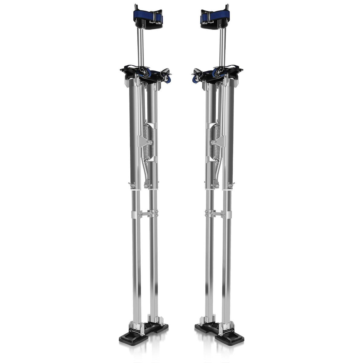 Drywall Stilts, 48"-64" Stilts Heights Adjustable Aluminum Work Stilts