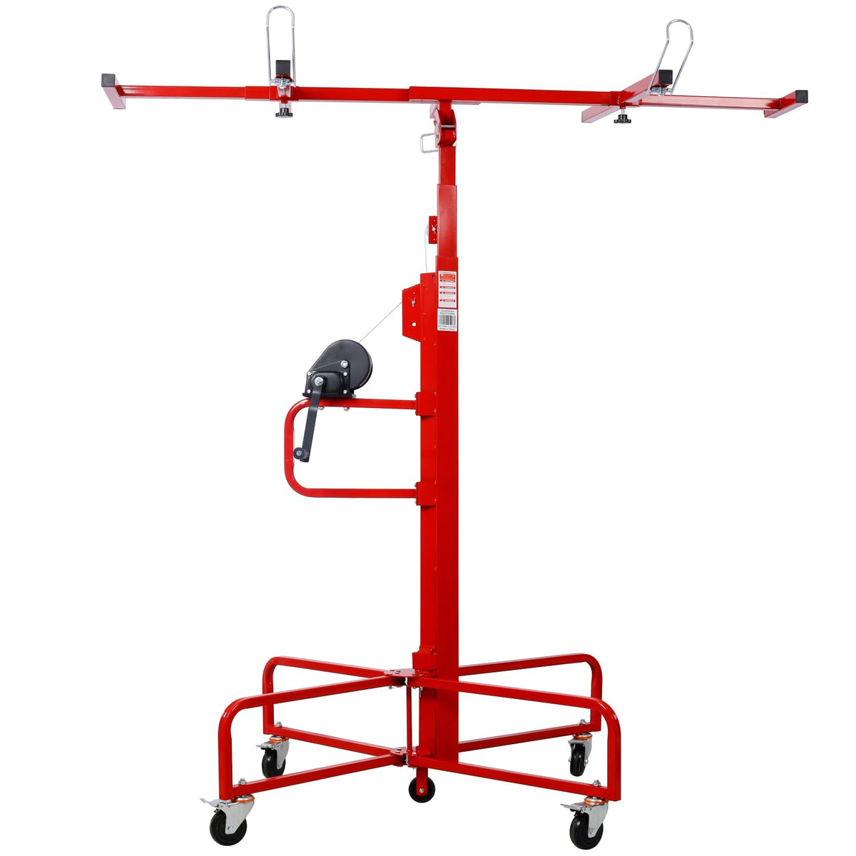 Drywall Lift Panel Hoist Jack Lifter Jack Rolling Caster Wheel