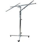 Drywall Jack Lift, Sheetrock Lift Drywall Lift Adjustable Telescopic Arm Can Be Locked by Casters Easy to Operate Convenient and Labor-Saving Air Conditioning Light Installation to,4.1M