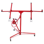 11FT Drywall Lift Panel Hoist 150LBS Red
