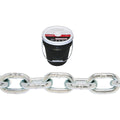 Campbell Chain 1/4 in. Oval Link Carbon Steel Proof Coil Chain 1/4 in. Dia. x 141 ft. L