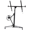 Drywall Lift Panel 13' Hoist Jack Lifter Steel Black 150 Lbs Capacity Home & Commercial Use