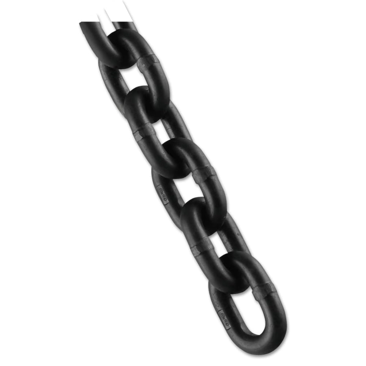 Peerless Chain 5050623 Grade 80 Alloy Steel Coil Chain in Full Drum, Black Finish, 1/2" Trade, 0.510" Diameter, 300' Length, 12000 lbs Load Capacity