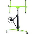 Drywall Lift Panel 11' Hoist Jack Lifter - Green+Black
