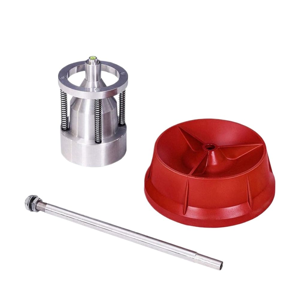 Portable Wheel Tire Balancer with Hubs and Bubble Level