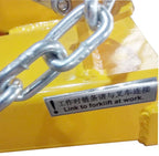 2 Ton (4400 lbs) Forklift Jib Boom Attachment, 63-98in Adjustable Telescopic Lifting Crane Arm, One Hook, Heavy Duty Forklift Extension for Material Handling, Towing & Lifting Equipment