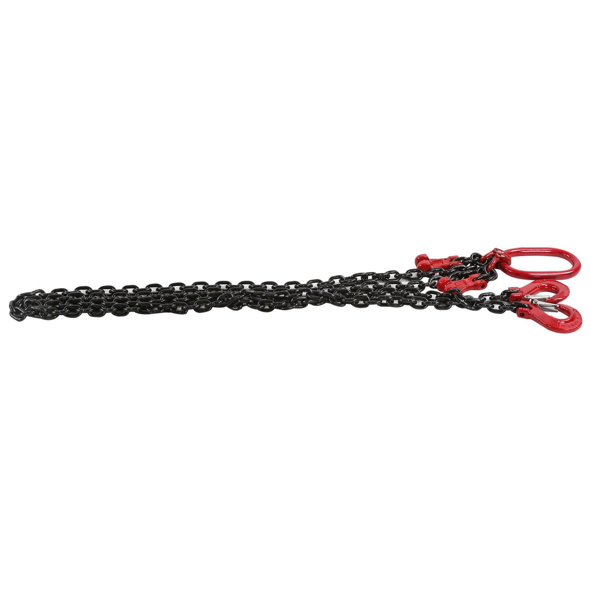 8mm Lifting Chain 4.75T Tested for Crane Operations 2 Meter Adjustable Convenient for Building Construction