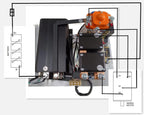 Electric Vehicle Golf Cart Forklift Truck 72V 400A Motor Speed Controller Assembly 1205M 72 Volt 400 Amp with 803 Battery Gauge GE304 Reversing Contactor 0-5K Throttle Pedal (72V)