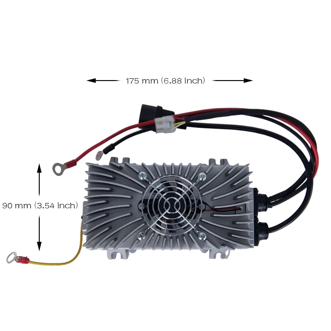 Upgrade 24V 15A Battery Charger ESCH24V15A Compatible with Big Joe Forklift Electric Pallet Jack E30