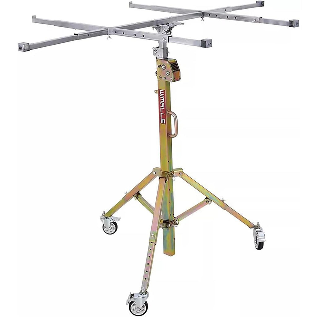 Drywall Lift, 80 kg Capacity, Suitable for Construction and Decoration, Equipped with 4 castors for Easy Mobility (4m)