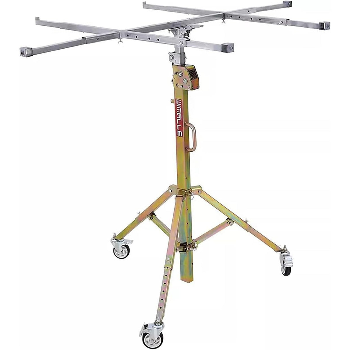 Drywall Lift, 80 kg Capacity, Suitable for Construction and Decoration, Equipped with 4 castors for Easy Mobility (3.5m)