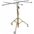 Plasterboard Lifter Drywall Lifter Panel Hoist Drywall Construction max. 80kg Lifting Capacity, Suitable for Furniture Decoration,Business & Industrial, with 4" Caster Wheels 3m