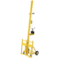 Heavy Duty Drywall Panel Lift - 150LBS Capacity, Yellow