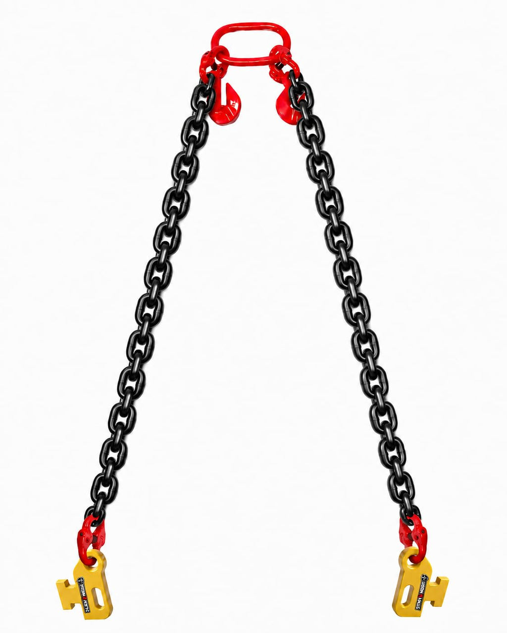 Shipping Container Lifting Chain Sling Kit, G100 8800 lb