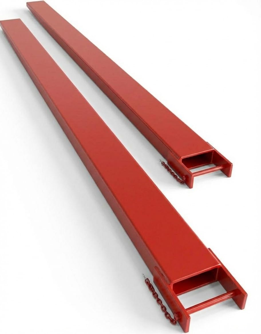 96" Pallet Forklift Extensions, Heavy Duty Fork Extensions