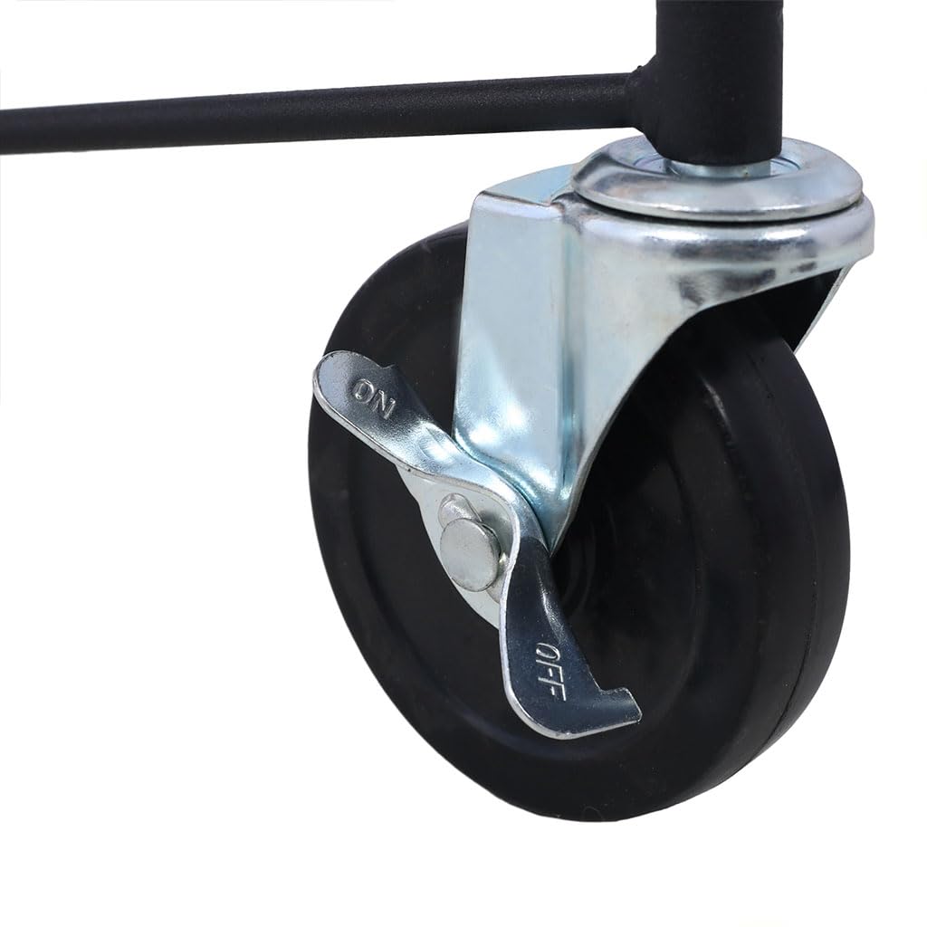 11ft Drywall Lift, Heavy-Duty 150 lbs Sheetrock Hoist with Adjustable Telescoping Arm, Lockable Wheels, Drywall Lifter Panel Jack Hoist Tools Ideal Sheetrock Lift Jack for Ceiling & Wall Installation,