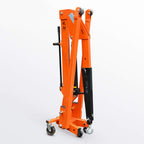 Mobile Single-arm Lift Multi-Function Folding Crane Heavy-Duty Hydraulic Lifting Crane Hanger 1100/2200 / 4400lb (Load 1100lb)