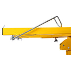 16 FT Drywall Lift Panel, Drywall Panel Hoist Jack Lifter Jack Rolling Caster Wheel Sheetrock Drywall Lift Construction Tools,150 lb Capacity (Yellow)