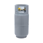 Flame King YSN335 - 33.5LB Steel Forklift Propane Tank Cylinder with Built-in Gauge, Gray