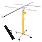 Drywall Lift Panel Manual and Electric Dual Purpose, 3 in 1 Drywall Lift Stable Lifting and Lowering Lift for Ceiling and Walls Tools Sheetrock Lifter Tool with 4 Lockable Wheels 4M(13.1ft)