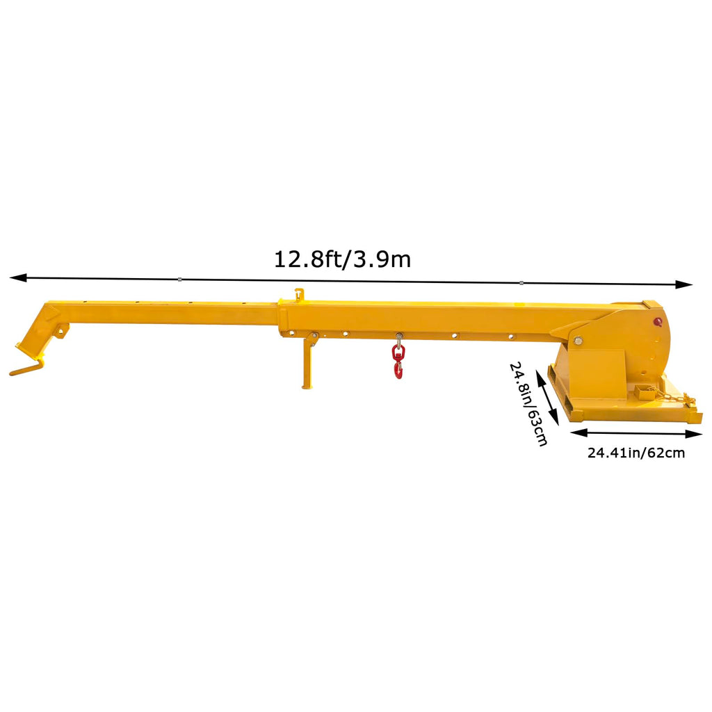 Jumbo Bag Forklift Jib Boom Crane Truss. 0-45 Degrees Tilt Angle