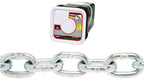 Baron PC30316SP Welded Proof Coil Chain 3/16 in x 150 ft 800 lb Steel