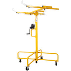 Drywall Lift Panel 13' Lift Drywall Panel Hoist Jack Lifter Jack Rolling Caster Wheel